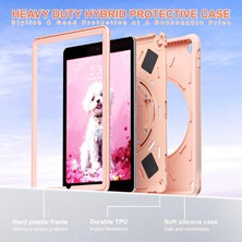 Puluzdg iPad 10.2 2021/2020/2019 Için Silikon Hibrit Pc Kılıfı (Yurt Dışından)