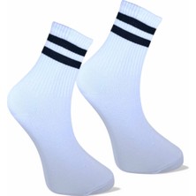 Hanse Socks 6'lı Renkli Tenis Spor Çorap Kutusu