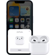 Airpods 3.nesil Honor X7C Uyumlu Bluetooth Kulaklık Kılıf Hediyeli