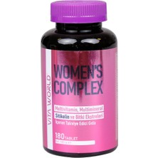 Vıtaworld Multi Vıt Sıtıkolınlı Women Complex 180 Tb
