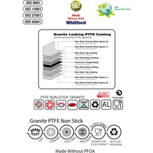Oms Granit 34X9 cm Karnıyarık Tencere 3310 Gri