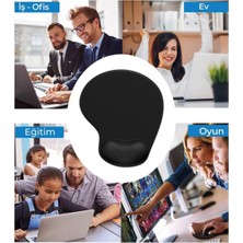 Karmat Good Things, Nazar Boncuğu, Bilek Destekli, Konforlu, Mousepad, Mavi- Kare Mouse Pad