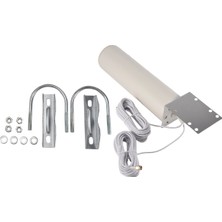 Kigiwaa Wifi Anten 4g Lte Anten Sma 12DBI Omni Antenne Erkek 5m Çift Kablo 2.4ghz B315 E8372 E3372 Yönlendiriciler Sma Erkek (Yurt Dışından)