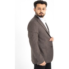 Davıd Hector Slim Fit  Ceket Kahverengi
