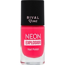 Rival Loves Me Neon Explosion Oje No.09 Coral Pink 8 ml