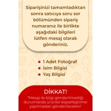 Giftcrea Kişiye Özel Fotoğraf Baskılı ve  Açacaklı Balon Magnet – Yeni Doğan ,6 Ay ,1 Yaş Bebek Hediyesi