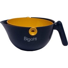 Bigatti 29 Cm Renkli 2’si 1 Arada Süzgeç
