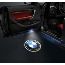 Bmw Araca Özel Kapı Altı Logo