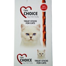 Zen Dog Cats Choice Nutrition Tavuklu Kedi Ödül Çubukları, Lezzetli ve Besleyici Atıştırmalıklar (3X5G)