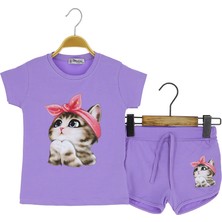 Crassi Kız Çocuk Şortlu Takım