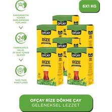 Ofçay Rize Dökme Siyah Çay 1000GR x 6 Adet