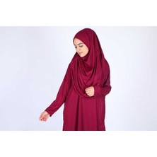 Tekstil Marketi Tek Parça Namaz Elbisesi Boydan Giymeli