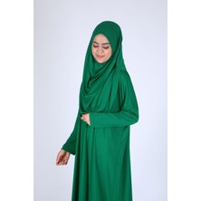 Tekstil Marketi Tek Parça Namaz Elbisesi Boydan Giymeli