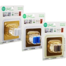 Mcreative Kartelalı - Lüx  Mop Sap  Tutucu  Plastik - Silikon Askı  Gold Yapışkanlı