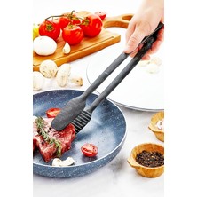 Mcreative Yanmaz Yapışmaz Servis ve Izgara Maşası Plastik