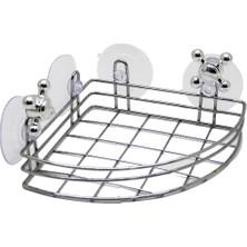 Mcreative Krom Banyo Köşe Raf Üçgen