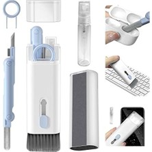7'si 1 Arada Elektronik Temizleyici Kiti, Fırçalı Klavye Temizleyici Kiti, Airpods Pro Için 3'ü 1 Arada Temizleme Kalemi, Kulaklık, Klavye, Dizüstü Bilgisayar, Telefon, Pc Monitörü Için Çok