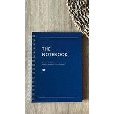 Tanıtım Sert Mukavva Kapaklı Spiralli 80 Yaprak Çizgisiz A5 Defter, Not Defteri, Okul Defteri, 8 Farklı Renk Seçeneği, Ofis Için Ideal, Planlayıcı (Marine Blue Kapak Rengi)