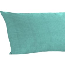 Turca-Ranforce Yan Yatış Yastık Kılıfı 40 x 120  cm  Petrol (Petrol)