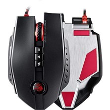 ZL50A Siyah 8200DPI, Infrared Switch ,metal Ayak, Ultra Core 3&4 Aktif, Çözünürlük Ayarlı, Optik Gaming (Oyuncu) Mouse