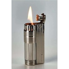 Mcreative Muhtar Çakmağı Benzinli Fitilli Çakmak Taşlı Klasik Model