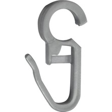 Mcreative Rustik Perde Klipsi 50 Adet Gri Renk