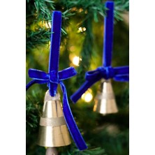 Mcreative & Stone x Den.ınteriors Yılbaşı Ağacı Süsü Kurdeleli Büyük Çan