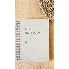 Tanıtım Sert Mukavva Kapaklı Spiralli 80 Yaprak Çizgisiz A5 Defter, Not Defteri, Okul Defteri, 8 Farklı Renk Seçeneği, Ofis Için Ideal, Planlayıcı (Coffee Latte Kapak Rengi)