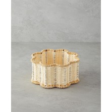 Mcreative Home Flore Kağıt Ip Sepet 1,5  cm  Turuncu