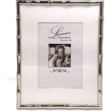 Mcreative Frames Bambu Tasarım Metal Çerçeve, 8 x 10, Mat 5x7, Gümüş