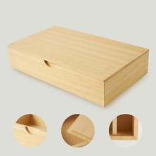 Mcreative x 310 x 65 mm Çok Amaçlı Masif Ahşap Kutu