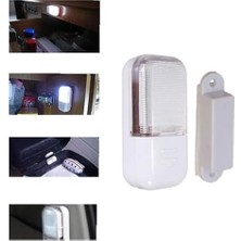 Mcreative 4 Adet Otomatik Manyetik Sensörlü 1W 10LM LED Lamba, Dolap Içi, Araç Içi, Çok Amaçlı Aydınlatma, Pilli - Piller Dahildir