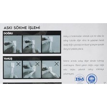 Mcreative Tekli Beyaz Iz Bırakmayan Askı - Hr-18