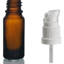 Zylan Ambalaj 5ml Kahverengi Cam Serum Pompalı Şişe, 12 Adet, Pompalı Şişe, Medikal Şişe, Cam Şişe,
