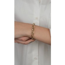 Arpaş 14 Ayar Altın  Zincir Bileklik