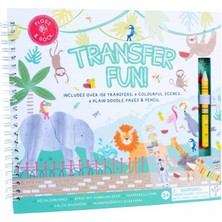 Floss & Rock Transfer Fun Aktivite Kitabı / Jungle