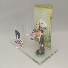 Big Trend Store Romantik Kadın ve Erkek Mini Çiçeklik Dekoratif Biblo