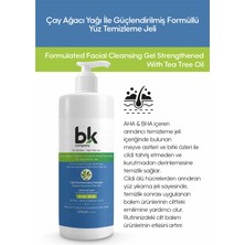 Bk Company Çay Ağacı Özlü Yüz Temizleme Jeli Güçlendirilmiş Doğal Arındırıcı - 200 ml