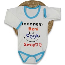 Unısex 1/36 Ay 40/1 Penye Uzun Kollu Anannem Yazıl