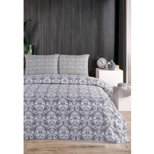 Evim  soren Tek  Kişilik Pike Takımı 160 x 230  cm  Saılor  Koyu Gri
