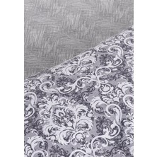 Evim  soren Tek  Kişilik Pike Takımı 160 x 230  cm  Saılor  Koyu Gri
