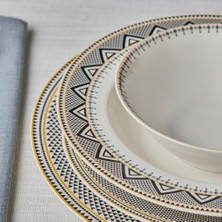 Karaca Elegance Bone Globe 24 Parça 6 Kişilik Yemek Takımı