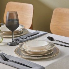 Karaca Elegance Bone Globe 24 Parça 6 Kişilik Yemek Takımı