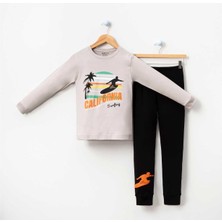 Erkek 8/10 Yaş California Baskılı Pijama Takım