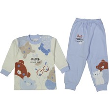 Unısex 9/18 Ay Best Friend Baskılı Pijama