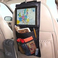 Araba Arka Koltuk Düzenleyici Araç Tablet Telefon Tutucu Çok Cepli Dayanıklı Bebek Çocuk Oto Organizer