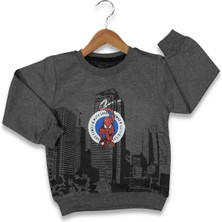 Erkek 5/8 Yaş Örümcek Adam Baskılı Sweat