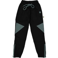 Erkek 13/16 Yaş Dizi File Baskılı Paçası Fermuarlı Tek Alt