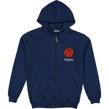 Erkek 7/10 Yaş Fearless Nakışlı 3iplik Kapşonlu Hı