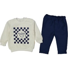 Erkek 9/24 Ay Dayong 2li Damalı Takım